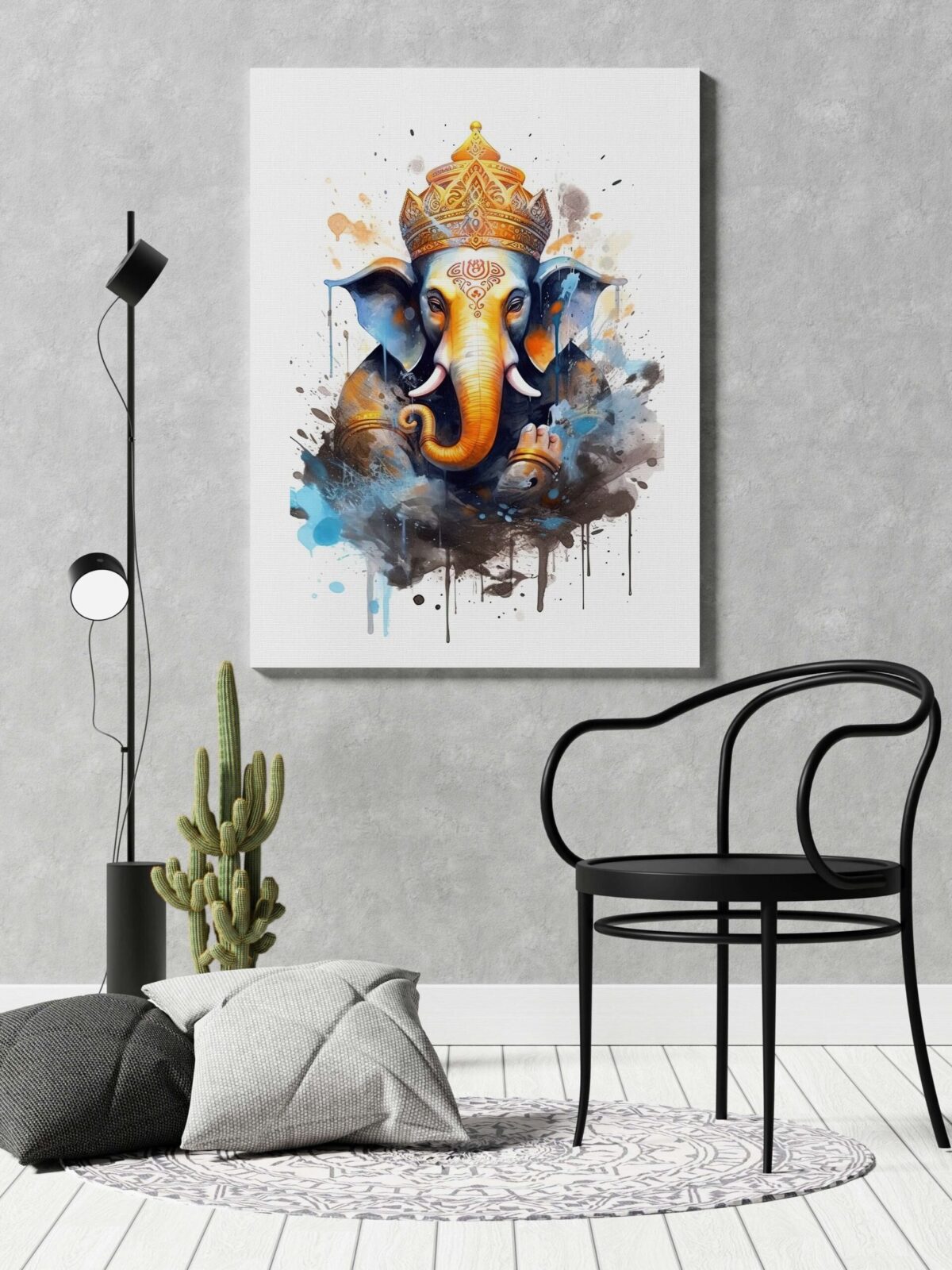 Elegant Framed Canvas Art for Bedroom & Living Rooms
